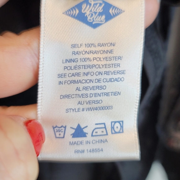 💕 Wild Blue Sadie Robertson Black Boho Romper Medium - Picture 4 of 15